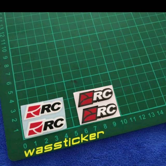 Sticker rc moto garage