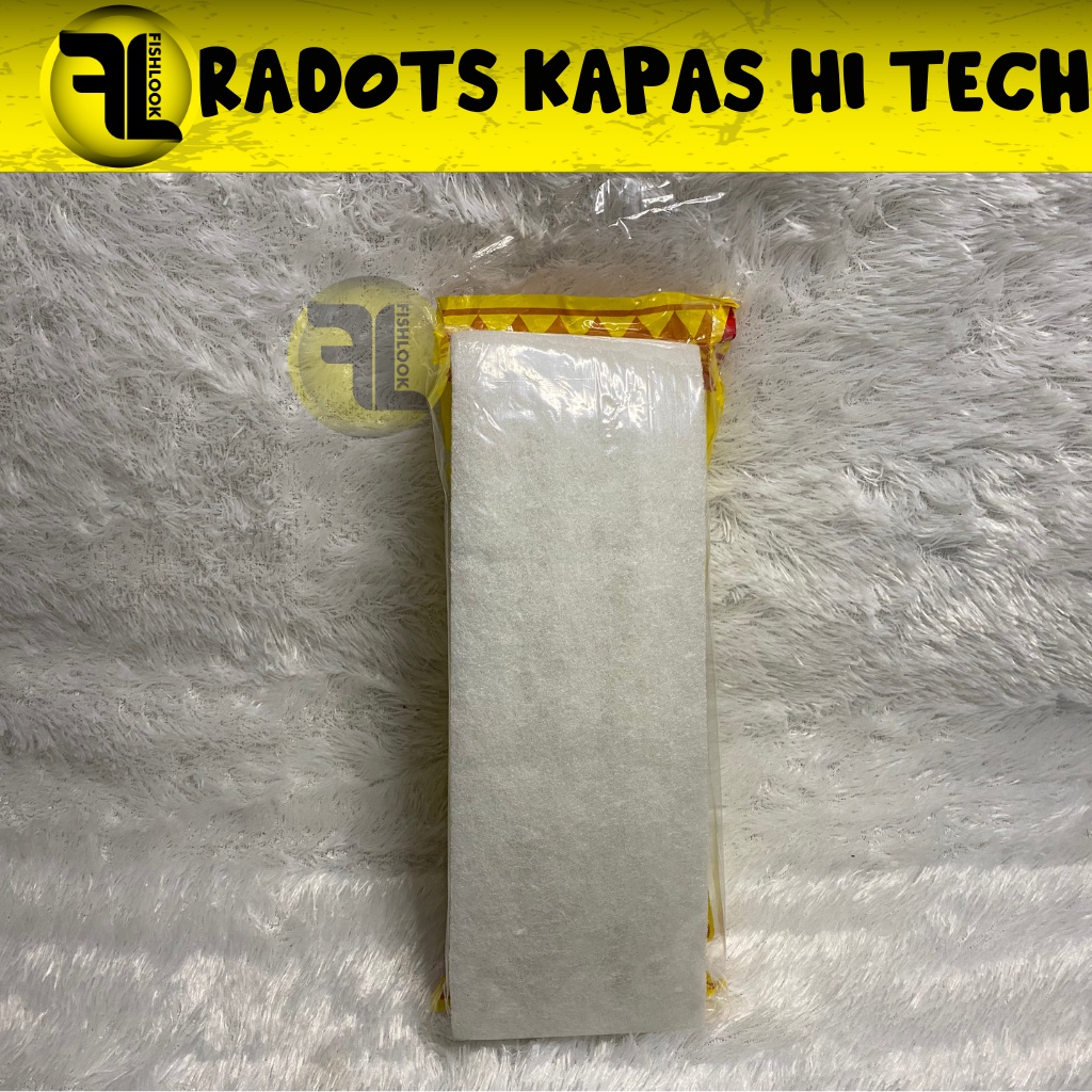 Kapas Hitech Kecil Dakron Busa Filter Aquarium Hi-Tech