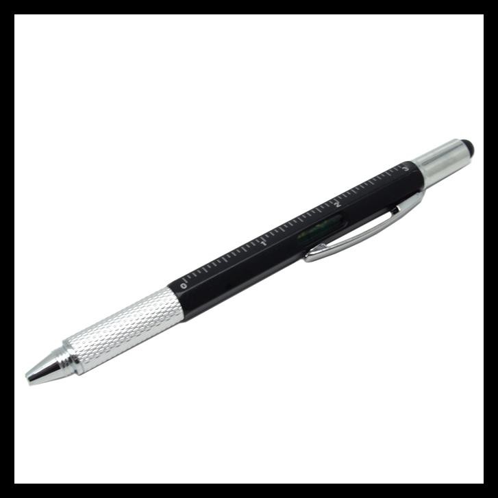 

Terbaru Taffware Pena Multifungsi Plastik Stylus + Penggaris + Level + Obeng - 9625 - Black BIG SALE