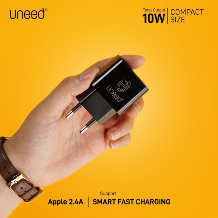 UNEED Dual Smart Charger Fast Charging Max 10w – UCH121
