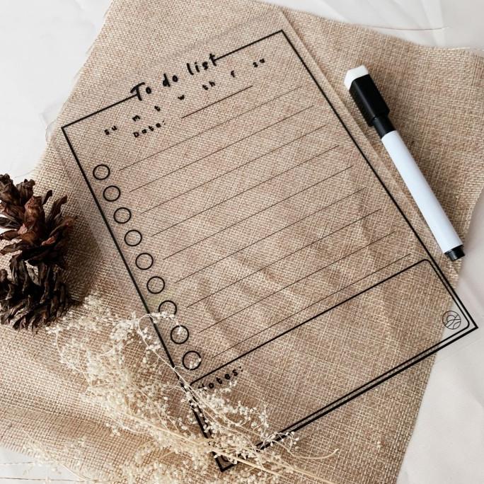 

Acrylic To Do List Terlaris