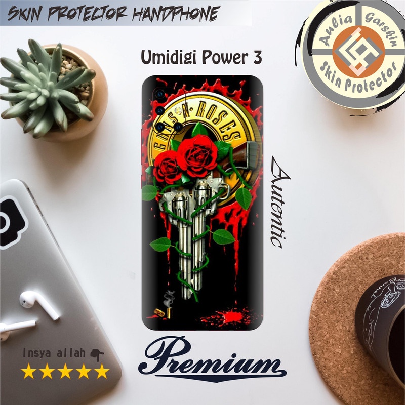 Garskin HP Umidigi Power 3 motif gun  - Free Custom Motif