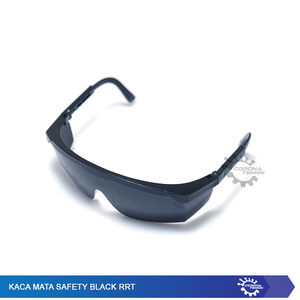 Kaca Mata Safety Black RRT