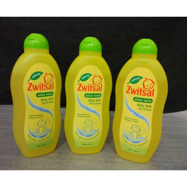 Zwitsal Baby Bath 2 in 1 Hair&amp;Body 100ml Dan Sampo 100ml