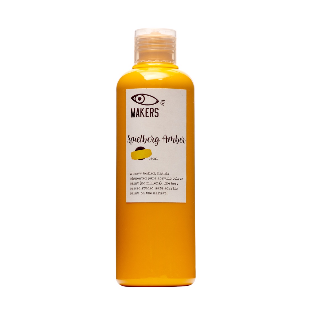

Spielberg Amber Acrylic Paint 250ml by MAKERS
