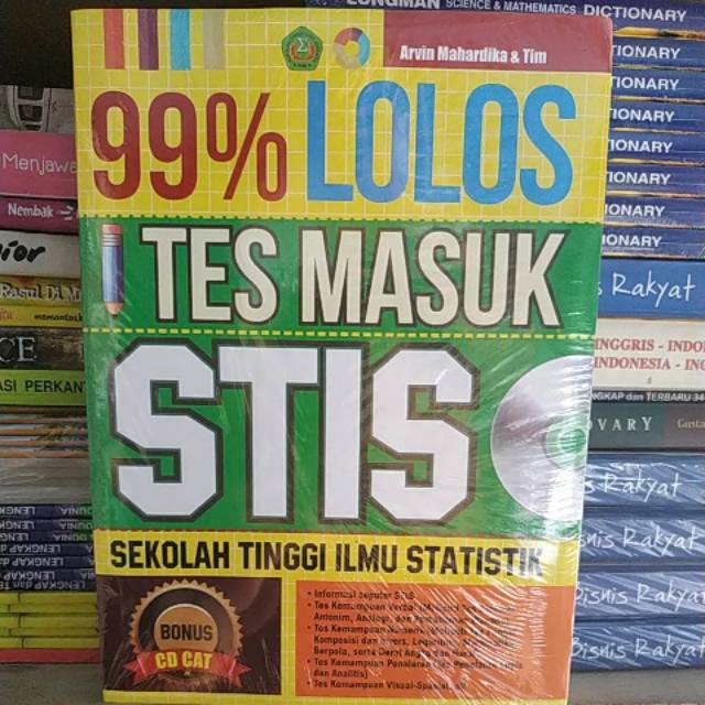 Buku Tes Masuk STIS Sekolah Tinggi Ilmu Statistik