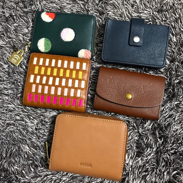 fossil card wallet