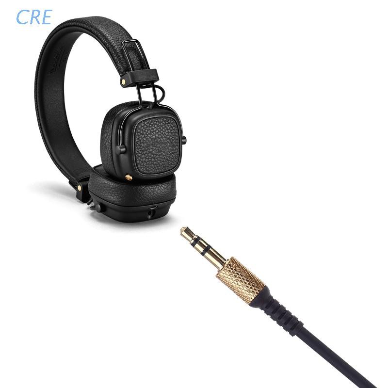 Cre Kabel Audio Pengganti 3.5mm Male Ke Male Untuk Headphone Marshall