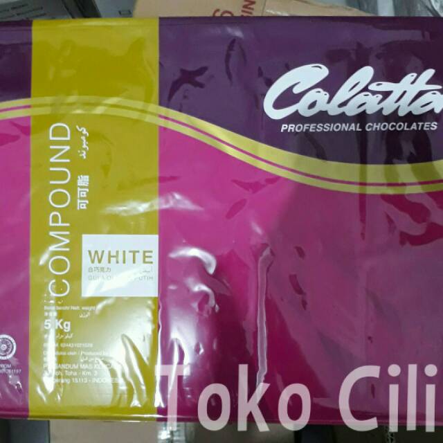 Coklat/blok/compound/choco/collata/white/putih/bahan/dasar ...