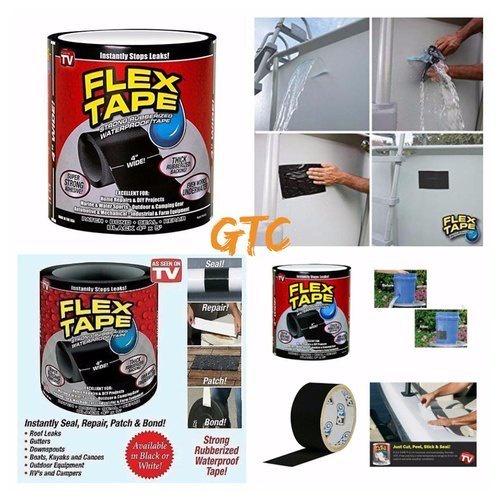 Flex Tape -Isolasi Ajaib Super Kuat Rubberized WaterProof