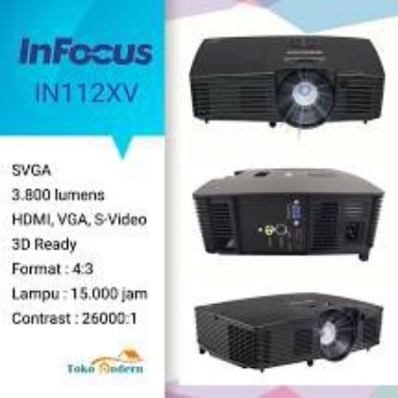 PROJECTOR INFOCUS IN 112XV 3800 ANSI / SVGA