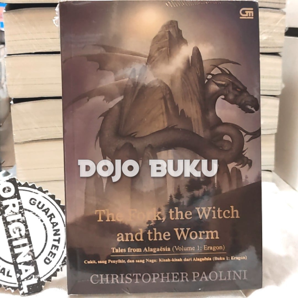 Buku Novel Cukit, Sang Penyihir dan Sang Naga (The Fork, The Witch and The Worm) by Christopher Paol