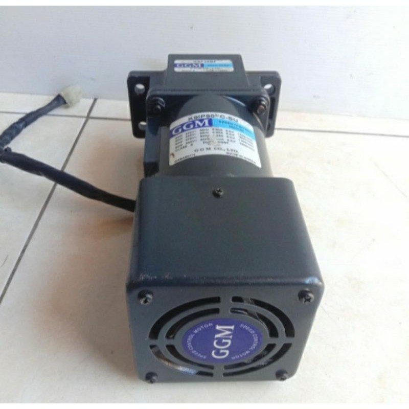 Ac Motor Gearbox GGM 90W 220V Ratio 1:15 GGM Motor