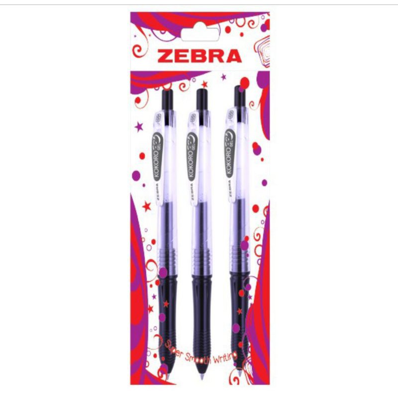 

Pulpen Kokoro set 3 black