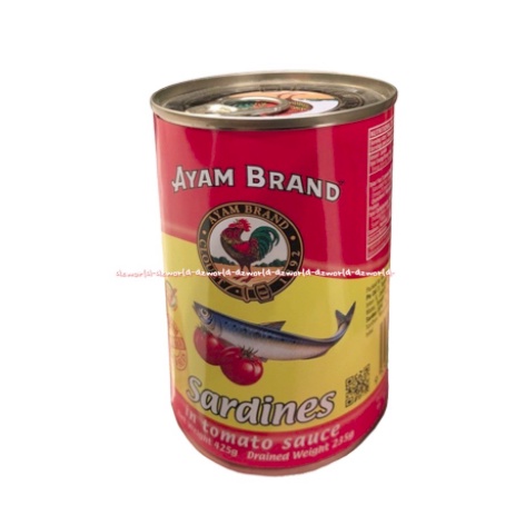 Ayam Brand Sardines In Tomato Sauce Sarden Kaleng 235gr Ikan Sardenes Ayambran Ikan Makarel Dalam Kaleng Macarel Fish