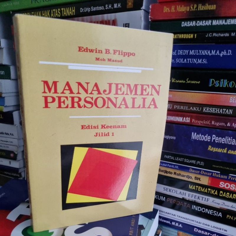

manajemen personalia edisi keenam jilid 1 edwin b flippo