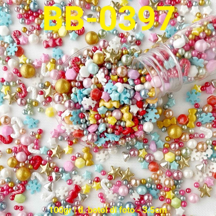 

BB-0397 SPRINKLES SPRINGKEL TRIMIT 100GR CANDYCANE TONGKAT PERMEN GRATIS ONGKIR