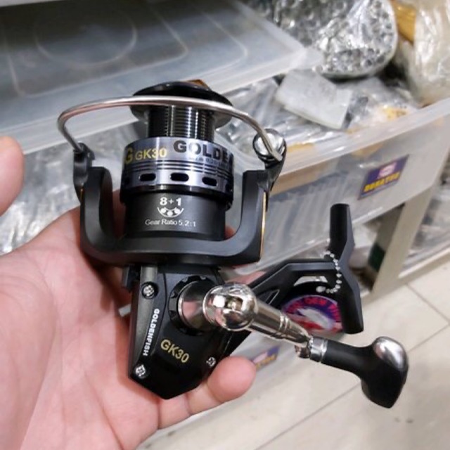 Reel Pancing golden fish kingkong gk