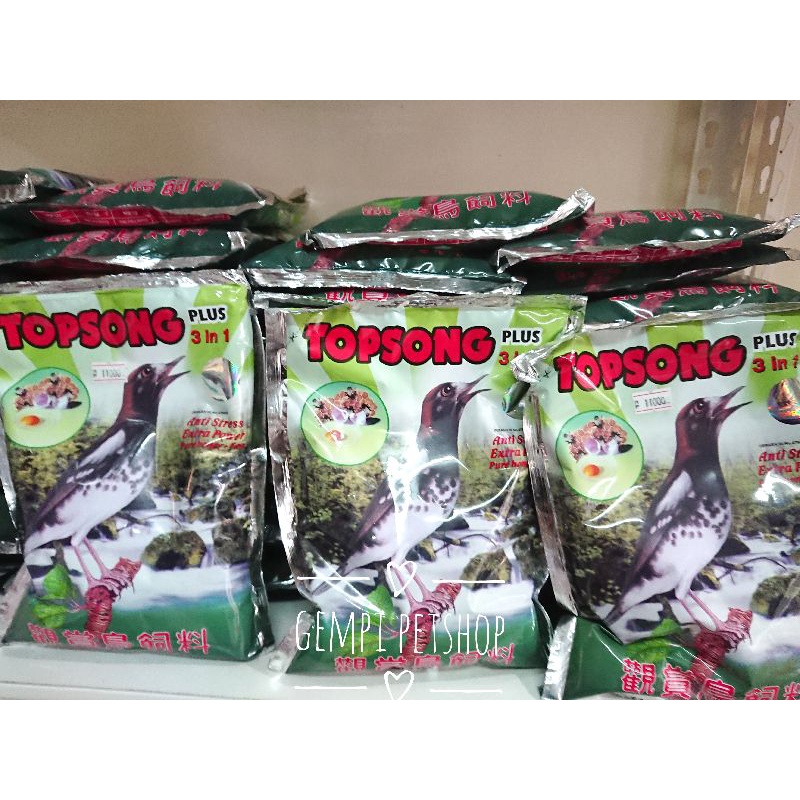 TOPSONG PAKAN BURUNG
