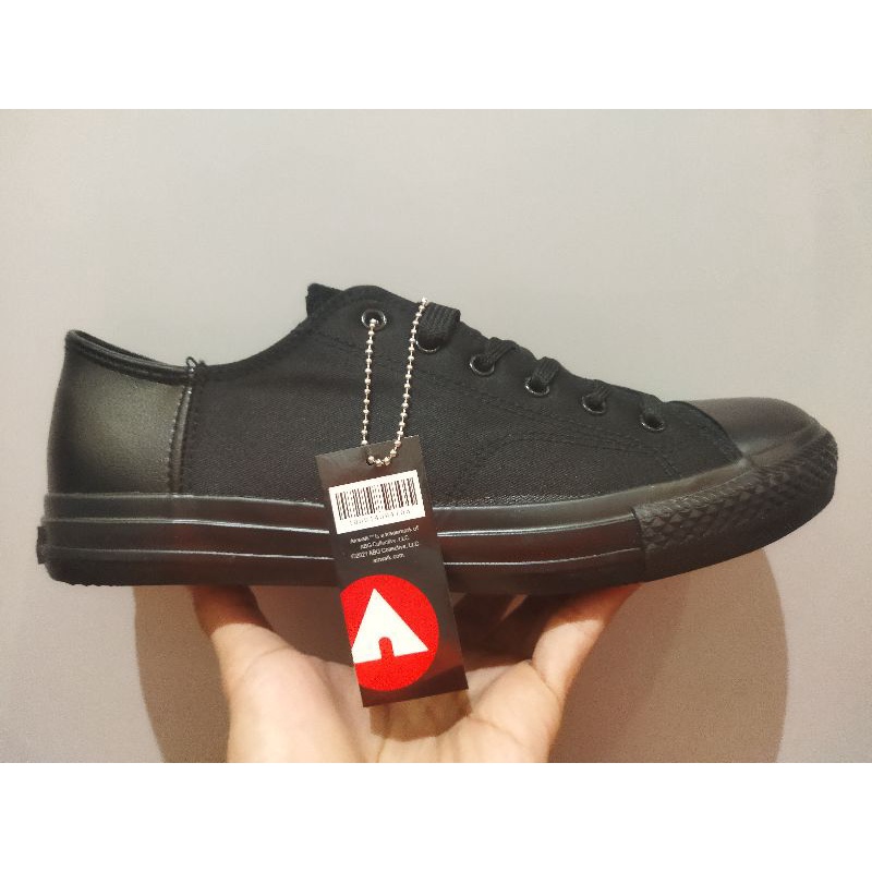 SEPATU AIRWALK JIVAN FULL BLACK MAN ORIGINAL 100%