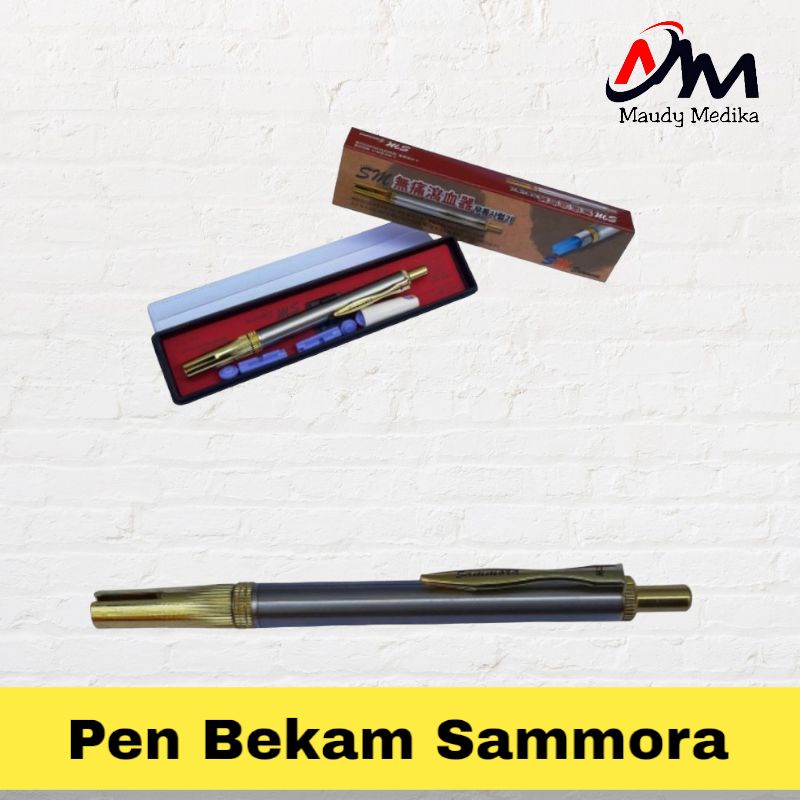 Sammora Pen Lancet Bekam Stainless Lancing Device  Pen Bekam Sammora