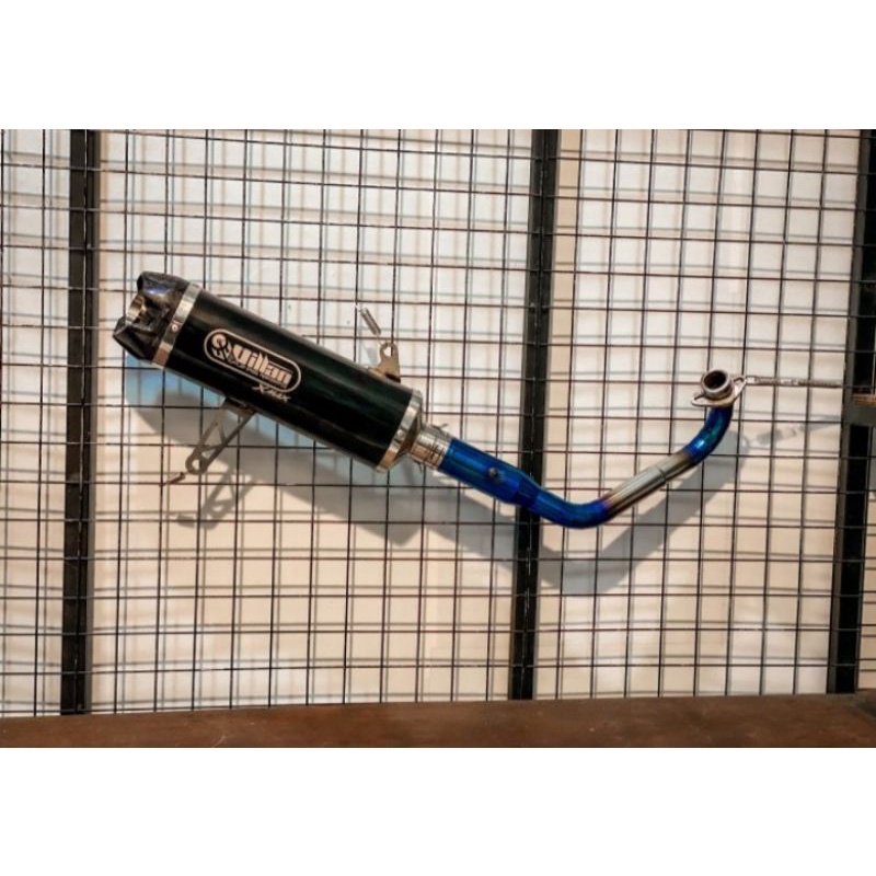 KNALPOT VILLAN TECH1 FULL SYSTEM XMAX FORZA