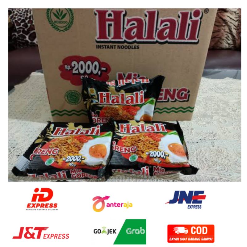 Mie Halali 1 Dus isi 40 Pcs × @90gr