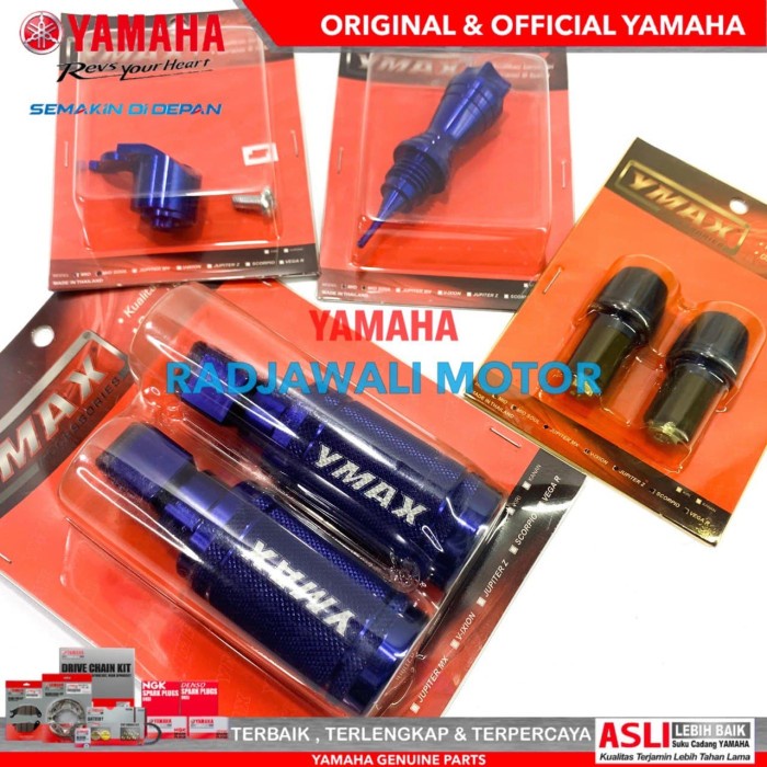ACCESSORIES YMAX STYLISH VERSION MIO SOUL BIRU ASLI ORIGINAL YAMAHA