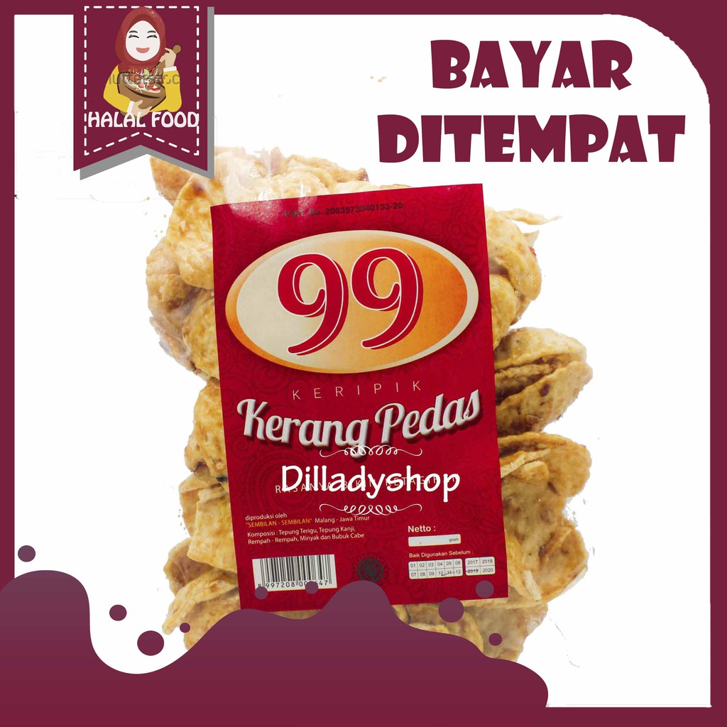 

Khasanah - Keripik Kerang Pedas Manis