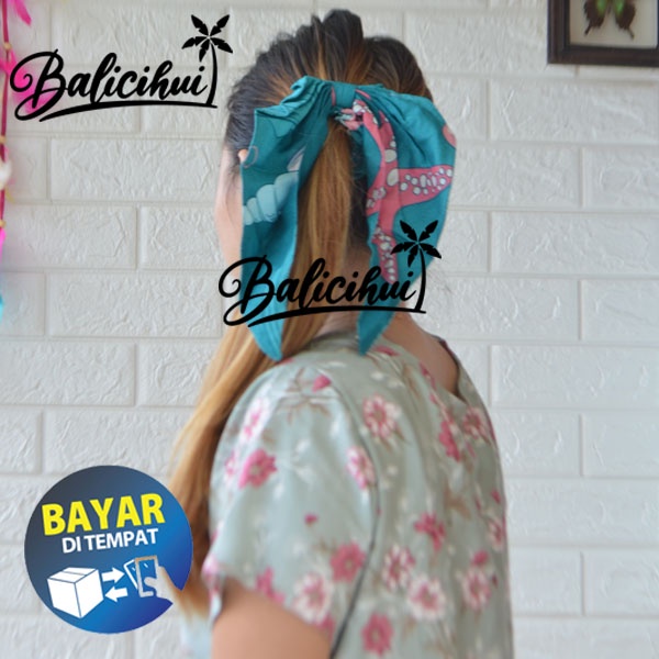 Balicihui Ikat Rambut Wanita Ikat Rambut Scrunchie Ikat Rambut Cepol Ikat Rambut Bunga