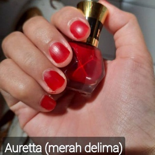 Kutek Henna Halal | 5ML Strawberry Nail Henna | Gloria Nail Color | Kutek Sah Buat Sholat