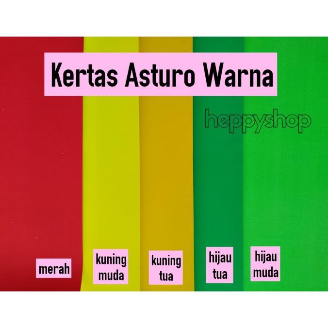 

Kertas Asturo Warna, Karton Asturo, Karton Spotlight heppys44 Segera Beli