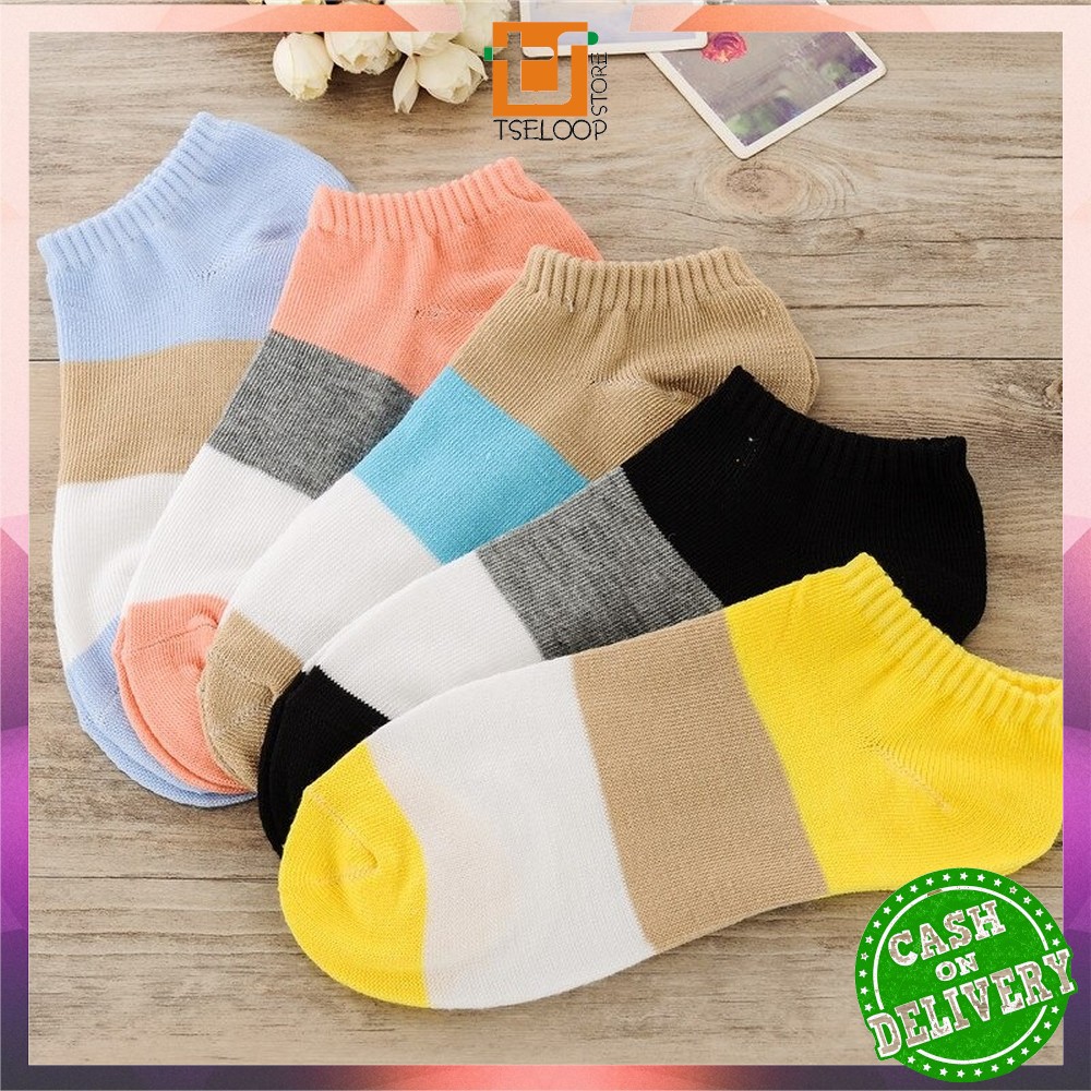 OFM - P51-P54 Kaos Kaki Pendek Dewasa / Kaos Kaki Semata Kaki / Kaos Kaki Ankle Motif / Short Socks-8