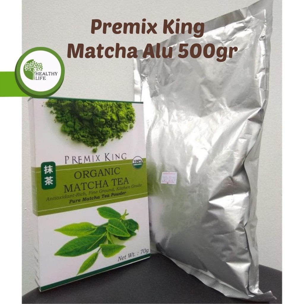 

Premix King - Organic Matcha Tea Powder / Bubuk Matcha Murni Premium 500gr