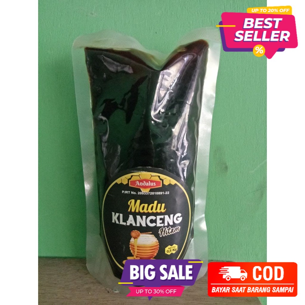 

Madu klanceng 1/2kg reffil andalus ORIGINAL