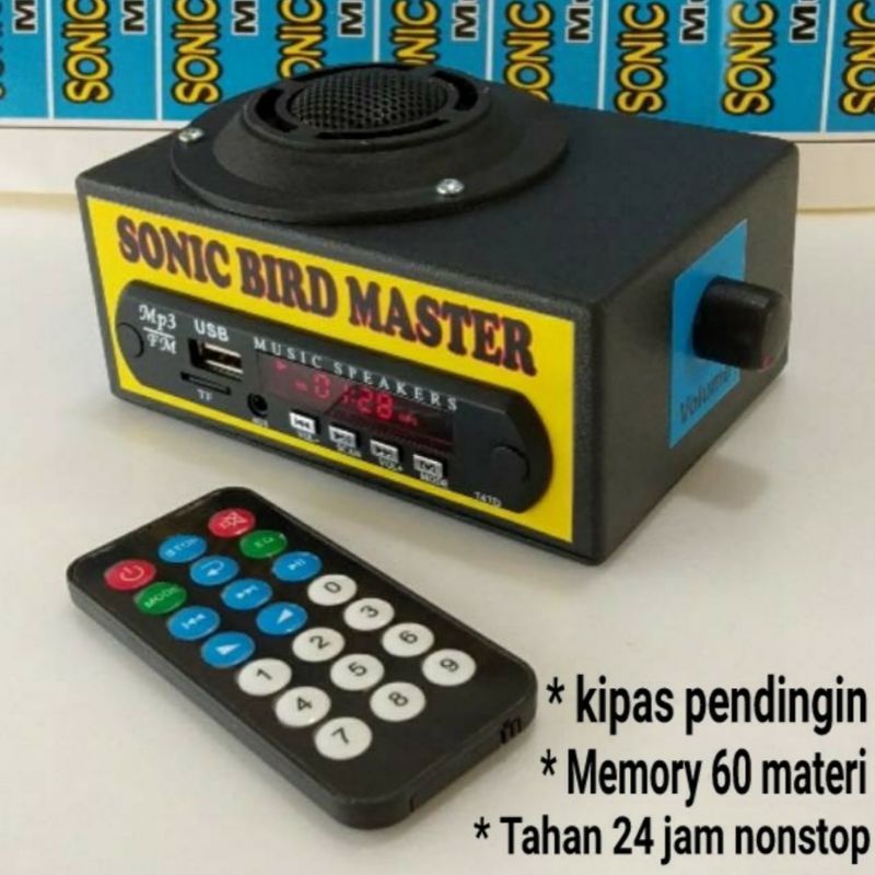 Sonic bird master untuk masteran burung