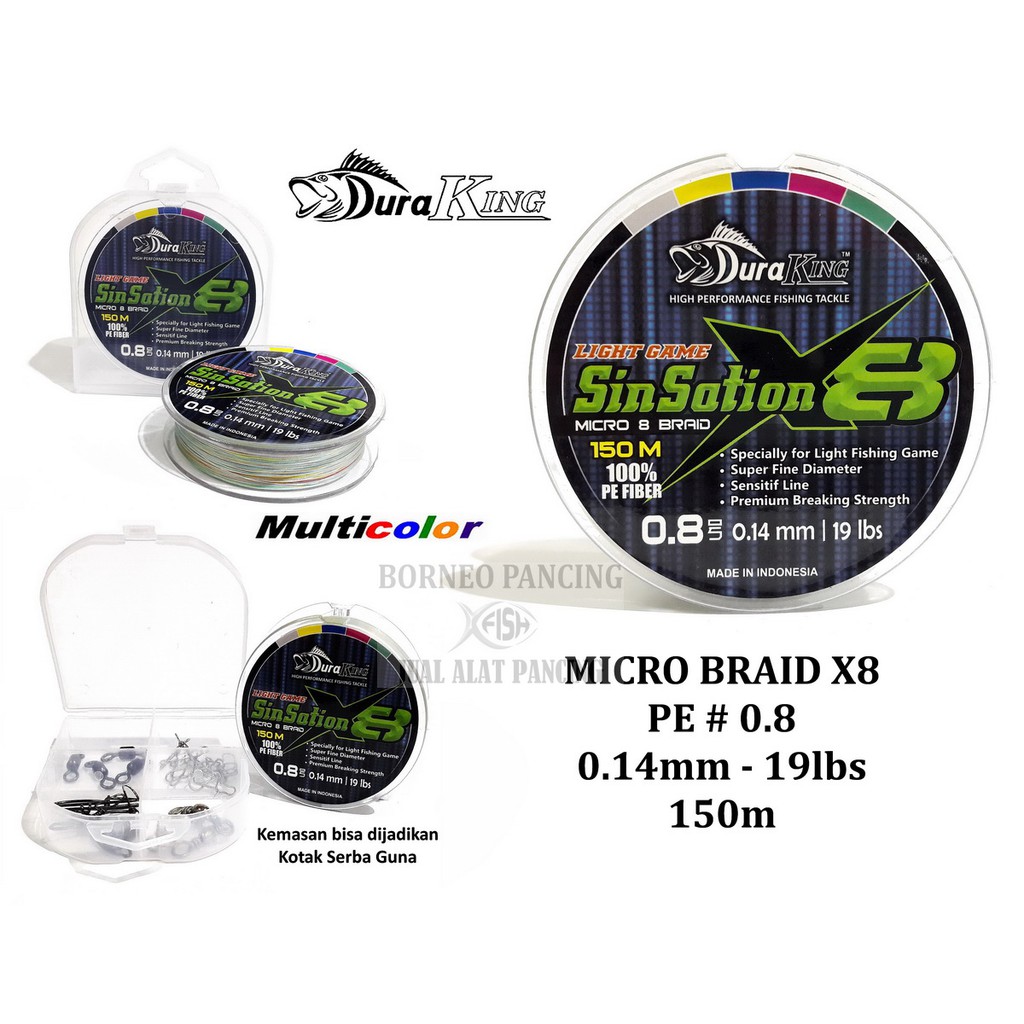 Duraking SINSATION Micro 8X 150m Pe 0.8