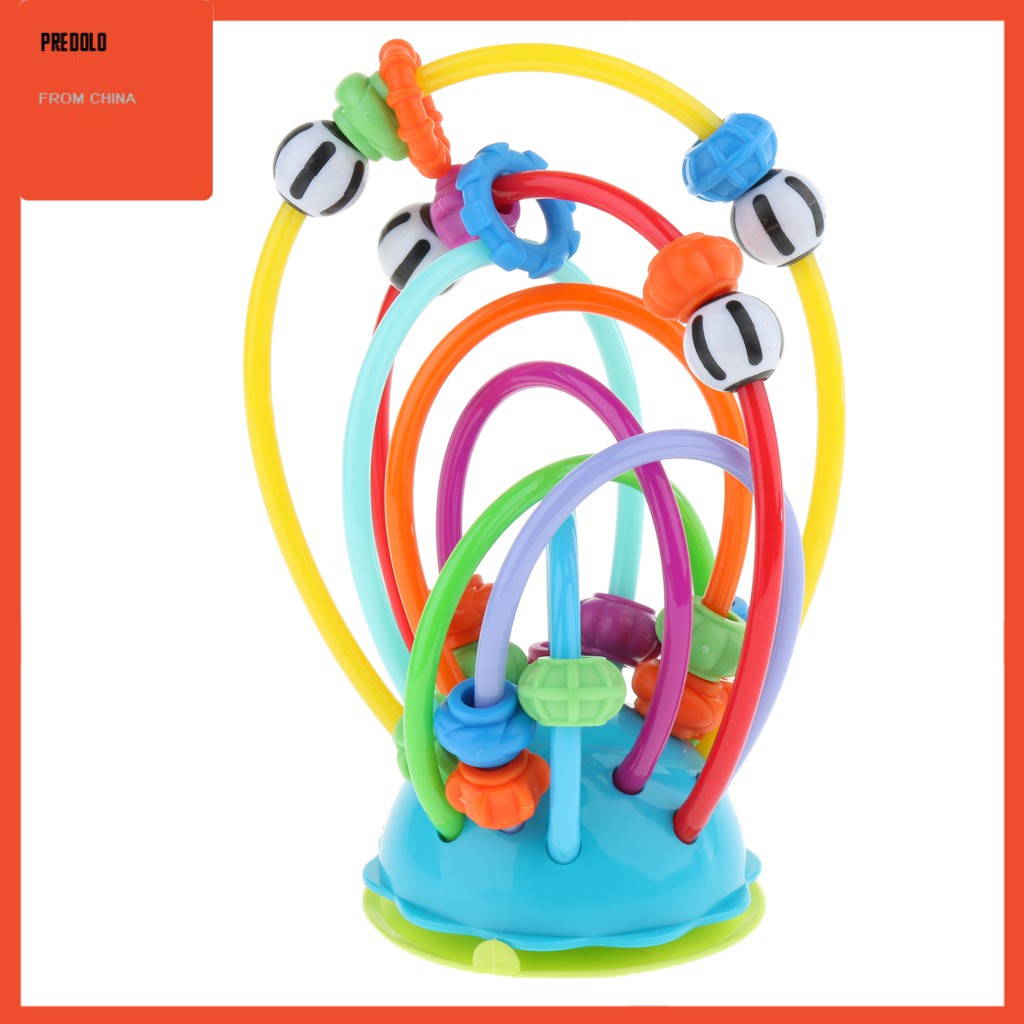 In Stock Baby First Bead Maze With Suction Cups For High Chair Table Shopee Indonesia