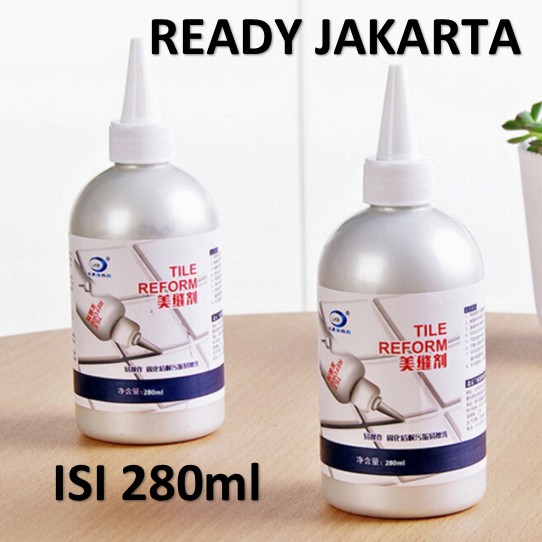 READY 280ml Tile Reform Pengisi Nat Keramik Anti Bocor Anti Jamur