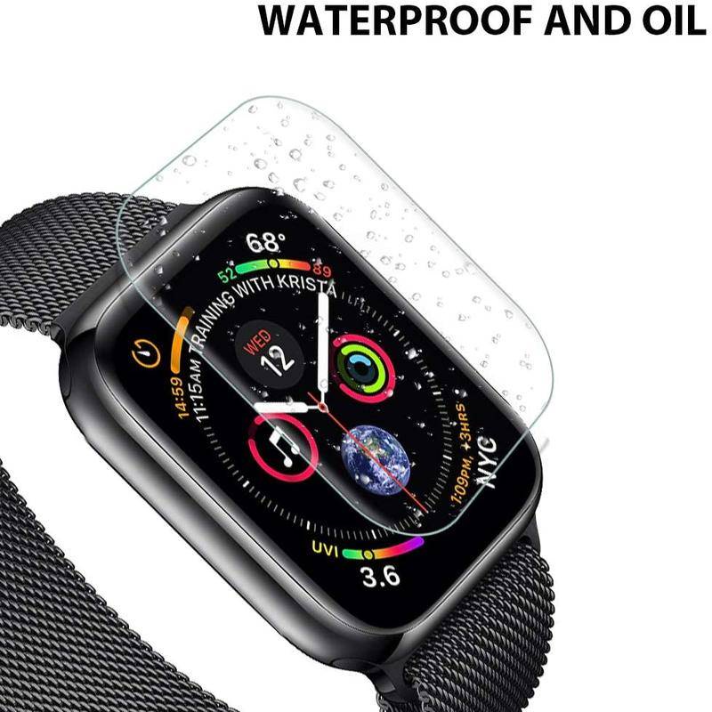 Pelindung Layar Full Cover Anti blue light 38mm 41mm 42mm 40mm 44mm 45mm Untuk Apple Watch Seri 7 6 SE 5 4 3 2