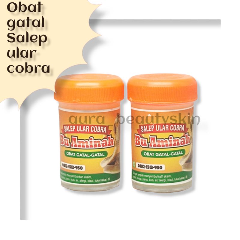 SALEP ULAR COBRA - OBAT TRADISIONAL OBAT GATAL,BOROK,BUDUKAN