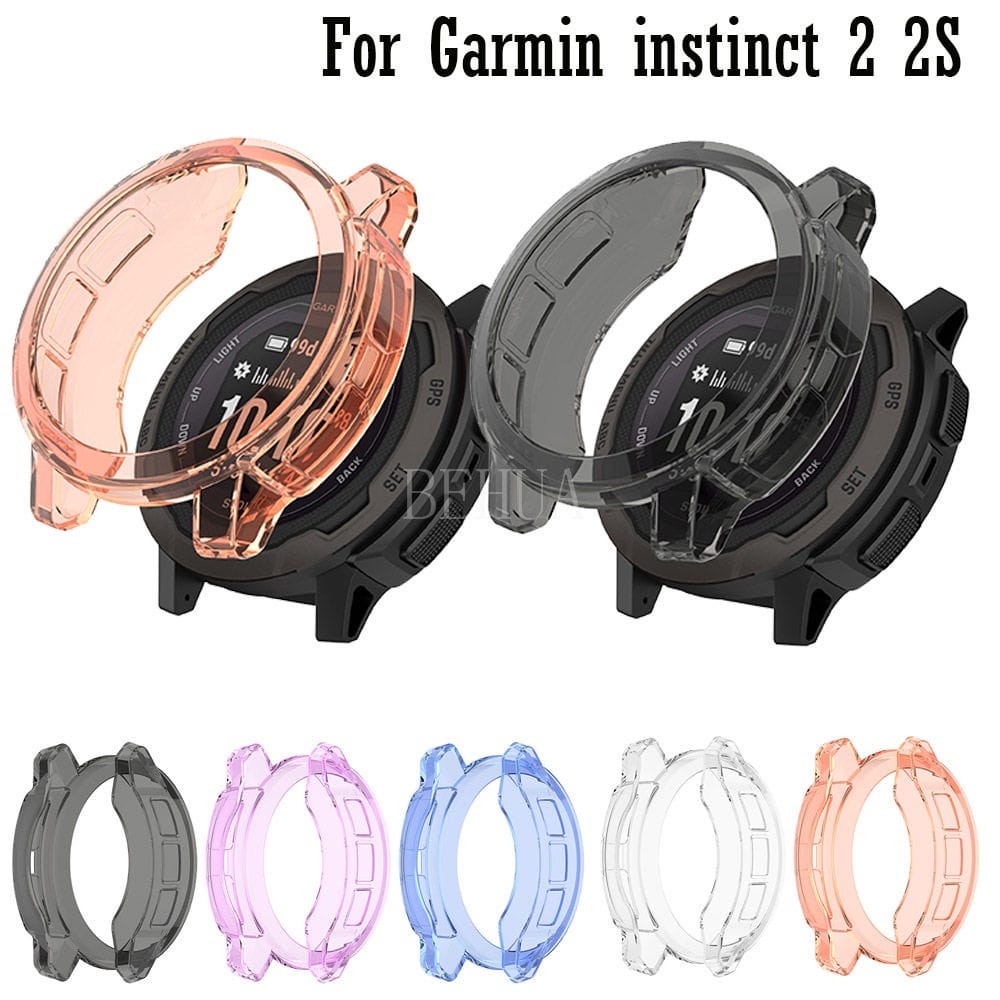 BUMPER CASE GARMIN INSTINCT 2 SMARTWATCH TPU - PELINDUNG GARMIN INSTINCT 2 2S