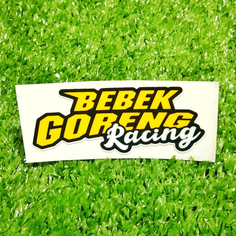 stiker kata2# sticker bebek goreng racing