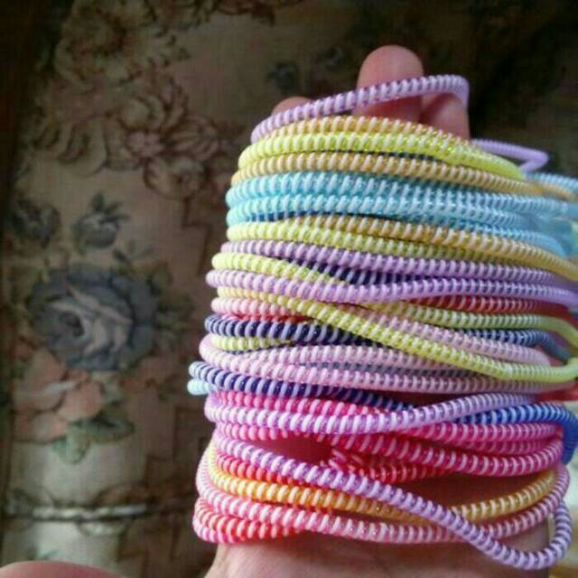 PELINDUNG KABEL KABEL DATA USB 2 WARNA