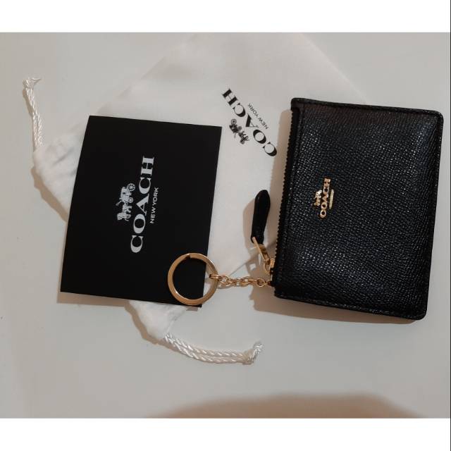 COACH mini Id / dompet kartu / gantungan kunci mobil