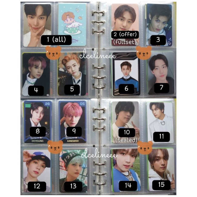[2] PC NCT Dream 127 Wayv Doyoung Xiaojun Jaemin Mark Jungwoo Haechan Shotaro Yangyang sanrio tc a s