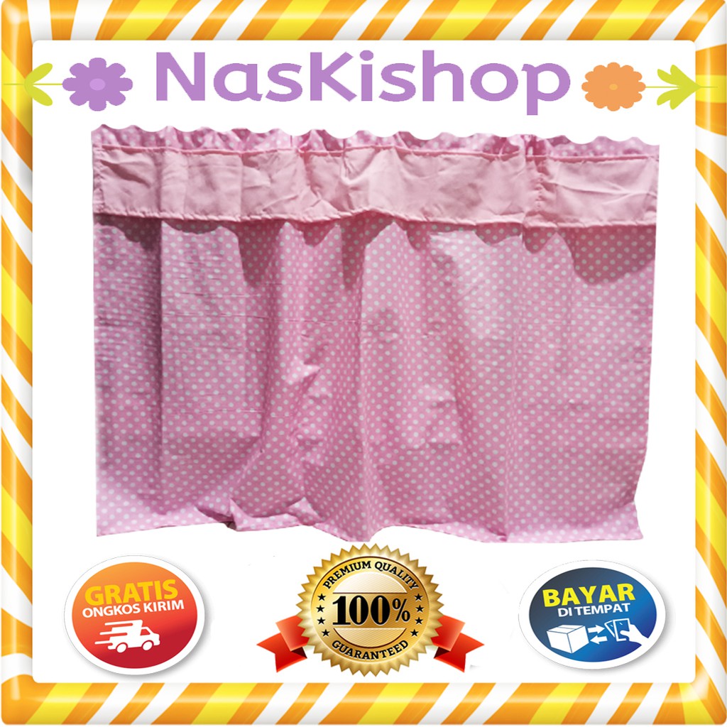 gorden gorden kolong dapur hordeng gorden dapur kolong tirai kolong dapur gordin dapur PONI TERLARIS