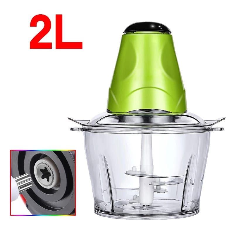 Blender Capsule Elektrik Portable Cutter Quatre Juicer /Daging/Bumbu 2 Liter