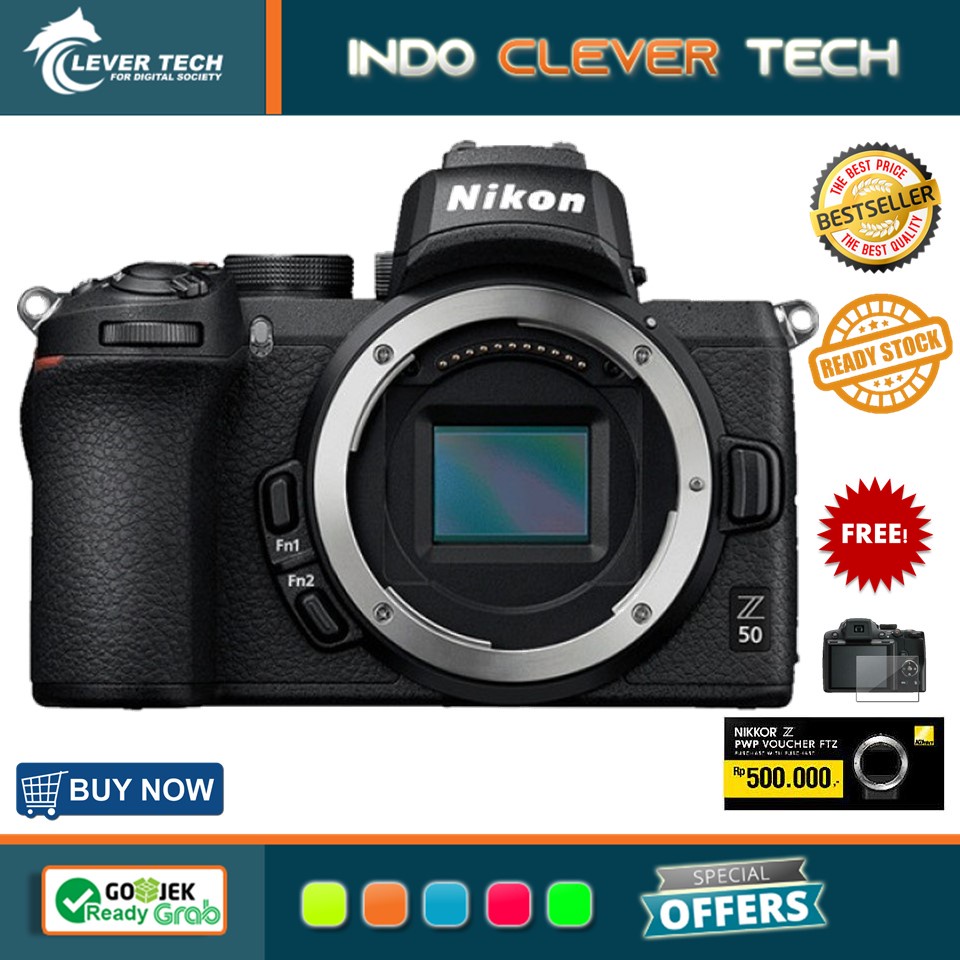Nikon Z50 Body Only Mirrorless Digital Camera GARANSI RESMI