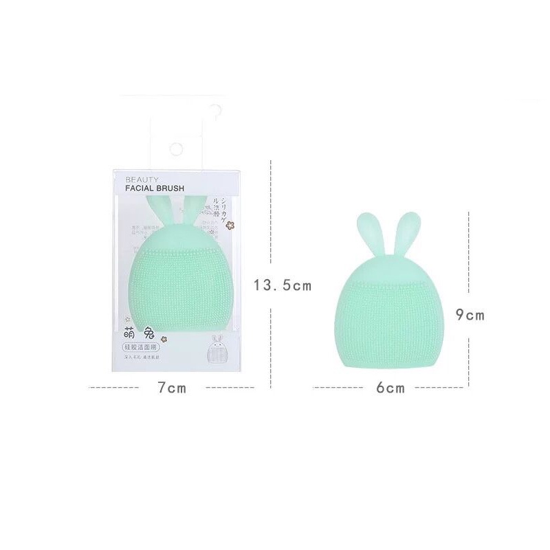 Silicone cleaning brush cleansing instrument washing face facial exfoliating brush skin scrub clean facial cleaning tool